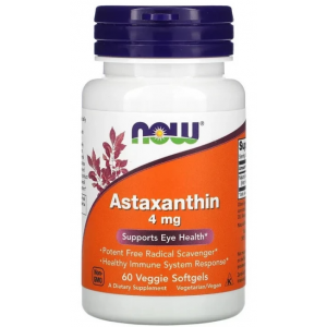 Astaxanthin 4 мг - 60 софт гель Фото №1